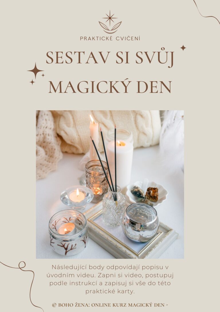 Online kurz Magický den